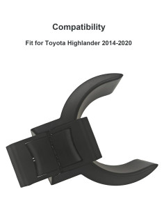 Divisor de Inserción Portavasos Hather para Toyota Highlander 2014-2020 2