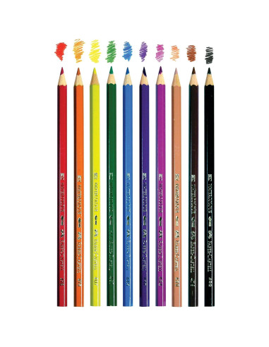 Kit de Arte Faber-Castell Do Art - 10 Lápices de Color