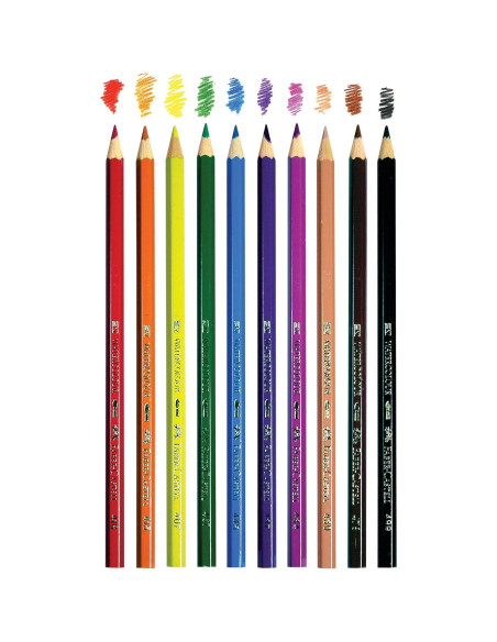 Kit de Arte Faber-Castell Do Art - 10 Lápices de Color