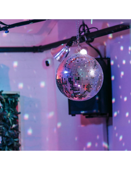 Bola de Espejo Disco Grande 25.4 cm - Decoración Fiesta