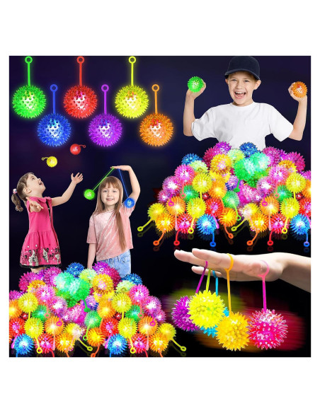 36 Pelotas Iluminadas SHQDD 6 Colores 6.5 cm Juguetes