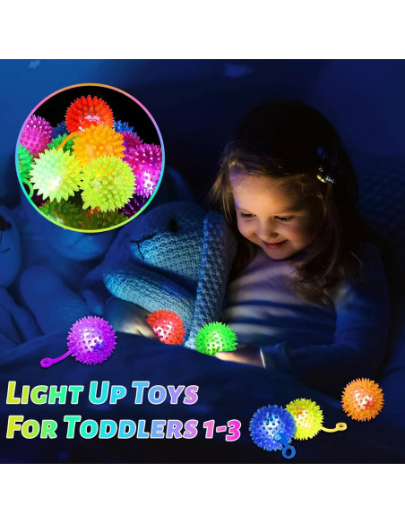 36 Pelotas Iluminadas SHQDD 6 Colores 6.5 cm Juguetes