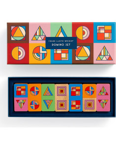 Juego de Dominó Galison Frank Lloyd Wright 28 Piezas Madera 2