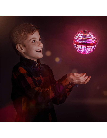 Bola Voladora Hoofun Globo Cósmico LED Rojo 8.5cm