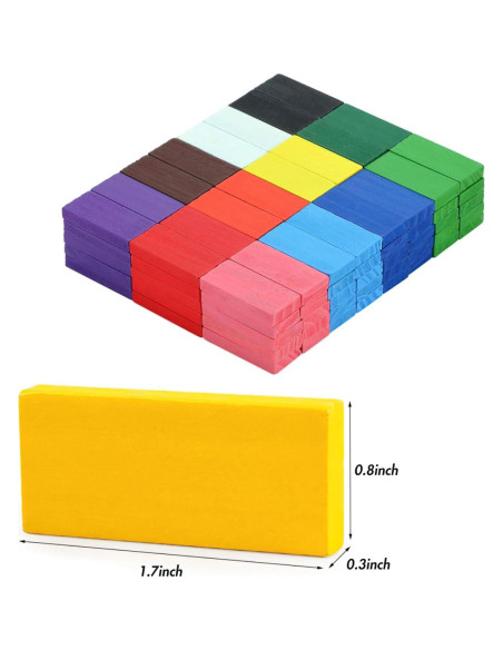 Juego de Dominó BigOtters 360 Piezas Educativo para Niños