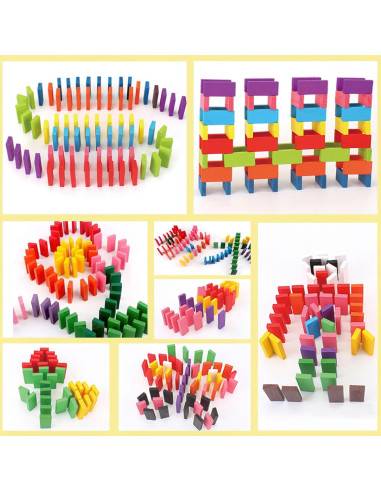 Juego de Dominó BigOtters 360 Piezas Educativo para Niños