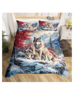 Funda de Edredón Castle Fairy Completo 3 Piezas Lobos