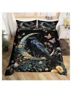 Juego de Funda de Edredón Castle Fairy Queen Floral