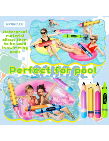 Juego de 8 Globos Inflables Denylo Pro Decoración Escolar