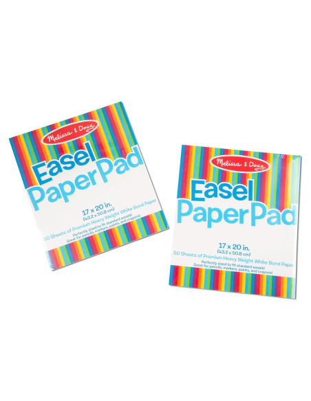 Bloc de Easel Melissa & Doug 2-Pack 50 Hojas 43x51 cm