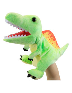 Títeres de Mano Qunze Toys Dinosaurio 21.5x19.2 cm