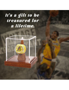 Estuche de Exhibición de Anillos MAZHOR, Acrílico y Madera 2