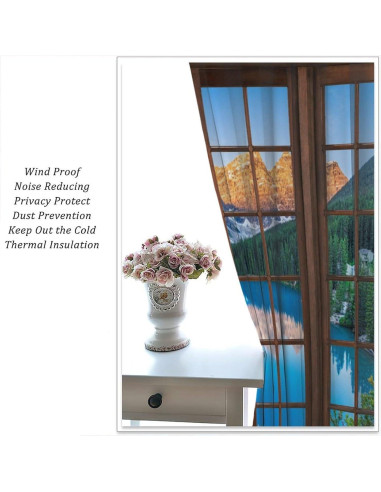 Cortinas Paisajísticas ShiTingYu 106.68x114.3 cm 2 Paneles