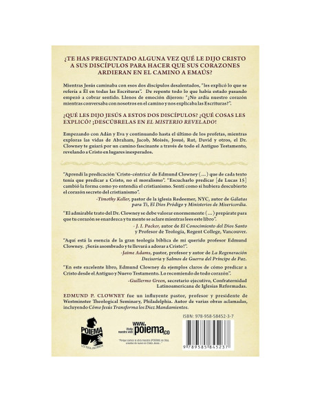 El Misterio Revelado: Descubriendo a Cristo en el Antiguo Testamento (Spanish Edition)