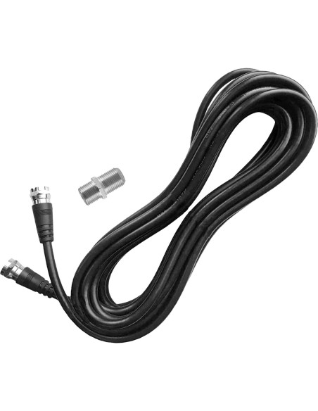 Cable Coaxial de Extensión 4.57m Leadsign con Acoplador F-Type