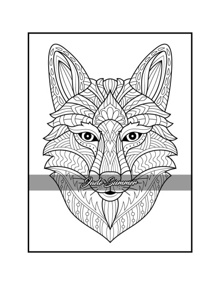 100 Animals: An Adult Coloring Book with Lions, Elephants, Owls, Horses, Dogs, Cats, and Many More!