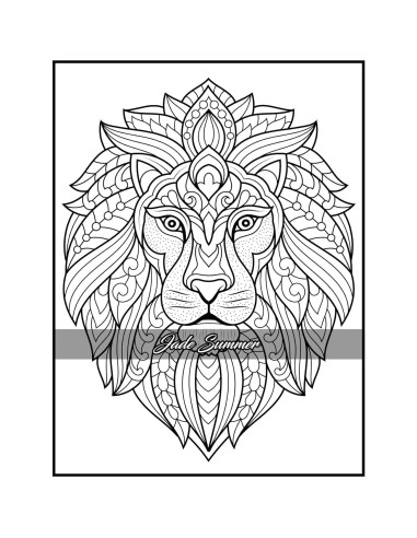 100 Animals: An Adult Coloring Book with Lions, Elephants, Owls, Horses, Dogs, Cats, and Many More!