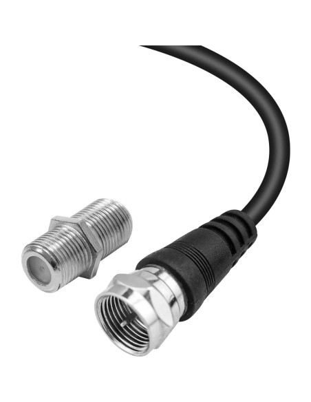 Cable Coaxial de Extensión 4.57m Leadsign con Acoplador F-Type