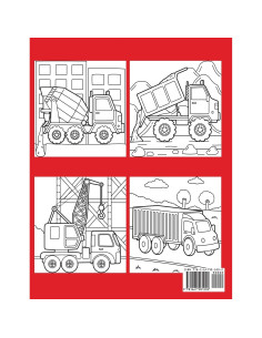Big Book of Trucks Coloring Book 2