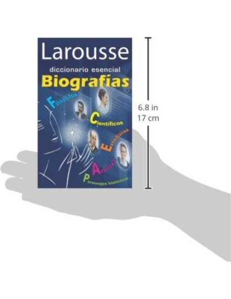 Larousse diccionario esencial Biografias (Spanish Edition)