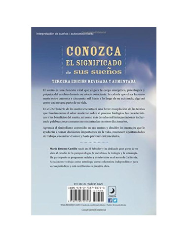 Diccionario de los Suenos (Spanish Edition)