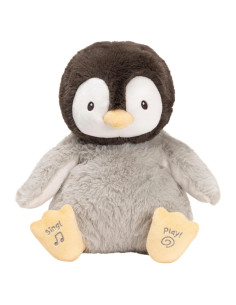 Peluches Animados GUND Kissy Pingüino 30 cm Interactivo