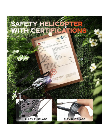 Helicóptero RC SYMA S107H con Giroscopio y Control Estable