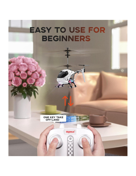 Helicóptero RC SYMA S107H con Giroscopio y Control Estable
