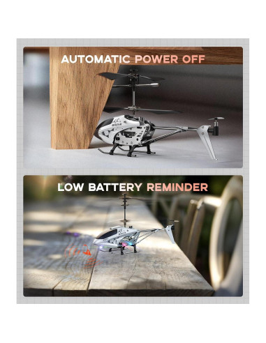 Helicóptero RC SYMA S107H con Giroscopio y Control Estable