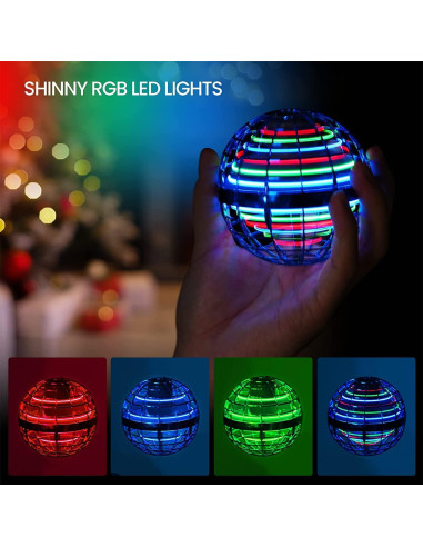 Bola Voladora TOMZON A32-B USB LED RGB Juguete para Niños