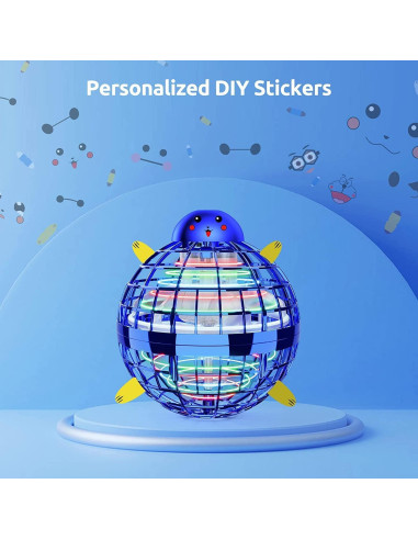 Bola Voladora TOMZON A32-B USB LED RGB Juguete para Niños