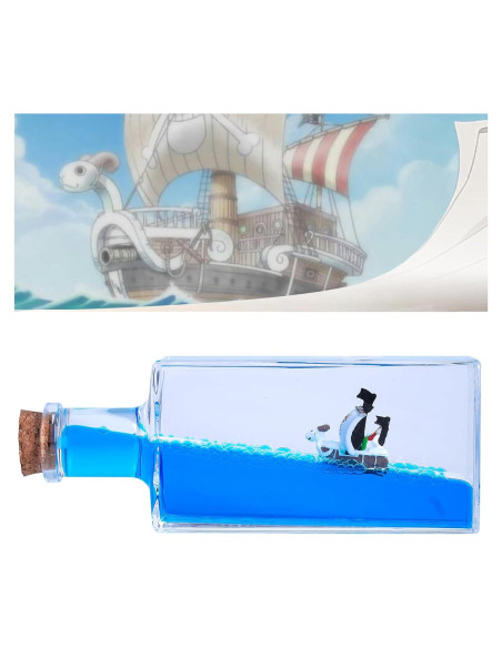Barco Pirata Going Merry en Botella Flotante 14.6 cm