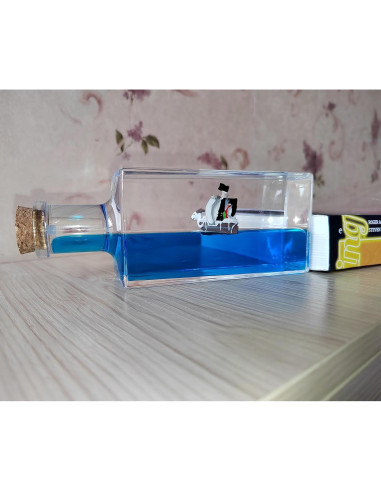 Barco Pirata Going Merry en Botella Flotante 14.6 cm