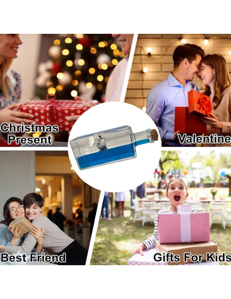 Barco Pirata Going Merry en Botella Flotante 14.6 cm