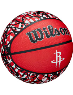 Balón de Baloncesto Wilson NBA Houston Rockets Tamaño 7 2