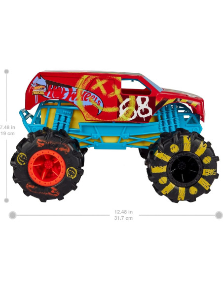 Hot Wheels RC Monster Trucks HW Demo Derby 1:15 control remoto