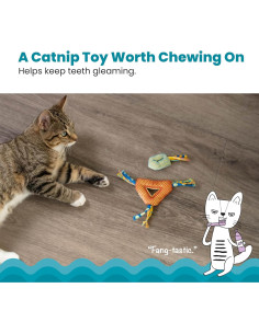 Juguete Masticable Dental Petstages 8.89x3.05cm con Catnip 2