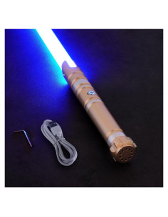 Sable de Luz VEVOR 104 cm RGB 12 Colores y Sonido