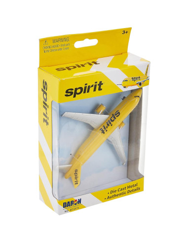 Avián de Juguete Daron Spirit Airlines 14,61 cm Metal