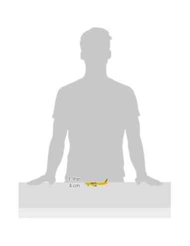 Avián de Juguete Daron Spirit Airlines 14,61 cm Metal