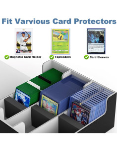 Caja de Almacenamiento de Cartas Mlikero 1800+ con Cierre Magnético 2