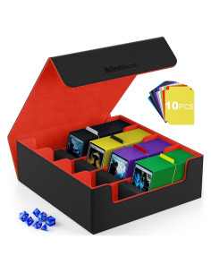Caja de Cartas Mlikero 4 Filas 2400+ Cartas Impermeable