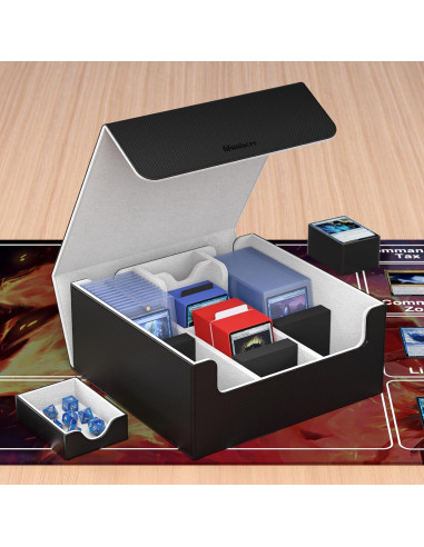 Caja de Barajas Mlikero para 1800 Cartas con Cierre Magnético