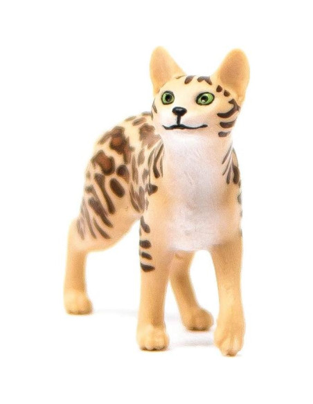 Gato Bengalí Schleich - Juguete Realista para Niños 3+