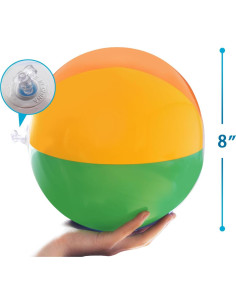 Bolas de Playa Inflables Novelty Place - Paquete de 12, 22 cm 2