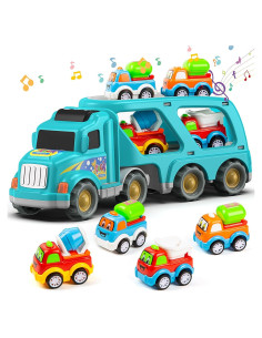 Camión de Juguete Veslier 5 en 1 con Luz y Sonido