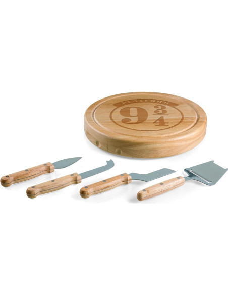 Tabla de Queso Harry Potter 10.2 cm con Cuchillos