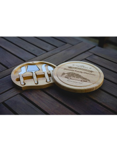 Tabla de Queso PICNIC TIME Circo 25.9 cm con Cuchillos 2