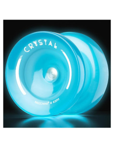Yoyo Profesional MAGICYOYO K2 Brilla en la Oscuridad - Azul