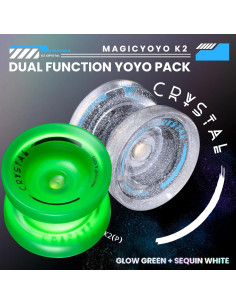 Yoyo MAGICYOYO K2 Paquete Doble Función + Estuche 2